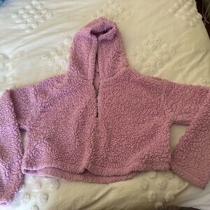 Cozy Pink Fleece Jacket